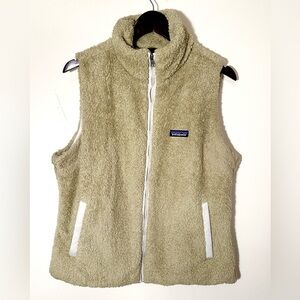 Patagonia Khaki Los Gatos Fleece Vest- Size XL